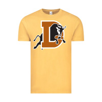 Vintage Mustard Durham-bulls Vintage Tee - linhVisuals