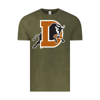 Vintage Olive Durham-bulls Vintage Tee - linhVisuals