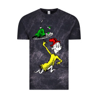 Cloud Black green eggs and ham Vintage Tee - linhVisuals