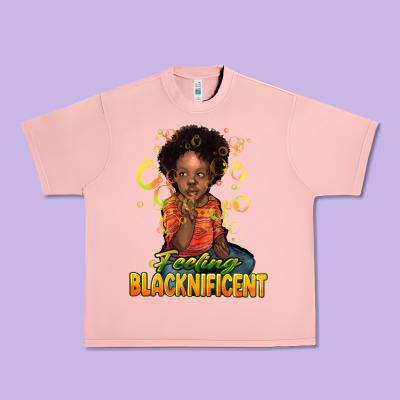 Feeling Blacknificent Urban Heavy Tee Designed By Nancycooperartshop