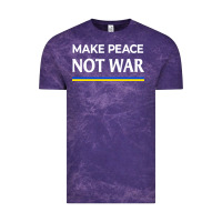 Cloud Purple make peace not war Vintage Tee - linhVisuals