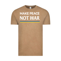 Vintage Coffee make peace not war Vintage Tee - linhVisuals