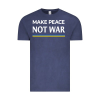 Vintage Denim make peace not war Vintage Tee - linhVisuals
