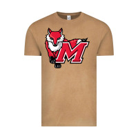 Vintage Camel marist red foxes Vintage Tee - linhVisuals