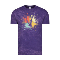 Cloud Purple chess t  shirt c h e s s i n k s p l a s h t  shirt Vintage Tee - linhVisuals