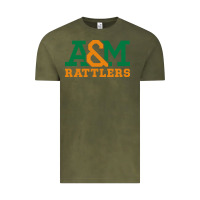 Vintage Olive florida a&m rattlers Vintage Tee - linhVisuals
