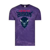 Cloud Purple howard bison Vintage Tee - linhVisuals
