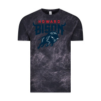 Cloud Black howard bison Vintage Tee - linhVisuals