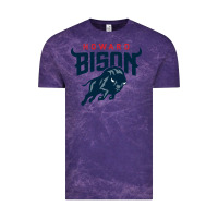 Cloud Purple howard bison Vintage Tee - linhVisuals
