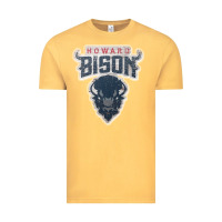Vintage Mustard howard bison Vintage Tee - linhVisuals