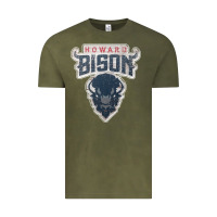 Vintage Olive howard bison Vintage Tee - linhVisuals