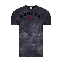 Cloud Black geneva switzerland clothing gifts and souvenirs Vintage Tee - linhVisuals