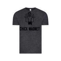 Vintage Black chick magnet Vintage Tee - linhVisuals