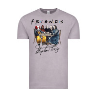 Vintage Zinc Horror friends Vintage Tee - linhVisuals