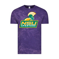 Cloud Purple norfolk state spartans Vintage Tee - linhVisuals
