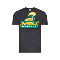 Vintage Black norfolk state spartans Vintage Tee - linhVisuals
