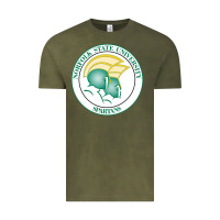 Vintage Olive norfolk state spartans Vintage Tee - linhVisuals