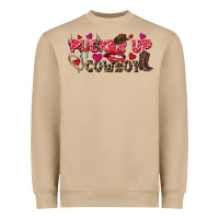 Mushroom Pucker Up Cowboy Valentine's Day Heavyweight Sweatshirt - FaDigitalArtStudio