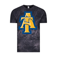 Cloud Black north carolina a&t aggies Vintage Tee - linhVisuals