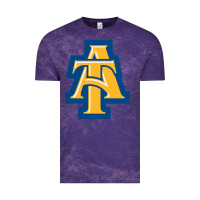 Cloud Purple north carolina a&t aggies Vintage Tee - linhVisuals