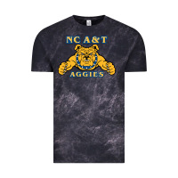 Cloud Black north carolina a&t aggies Vintage Tee - linhVisuals