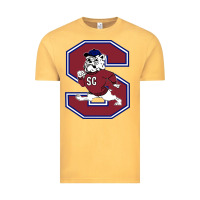 Vintage Mustard south carolina state bulldogs Vintage Tee - linhVisuals