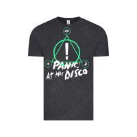 Vintage Black PANIC! AT THE DISCO Vintage Tee - linhVisuals