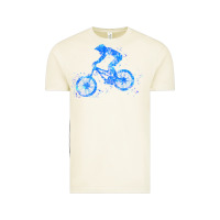 Vintage Arctic downhill mountain bike t  shirt downhill mountain bike jump blue water Vintage Tee - linhVisuals
