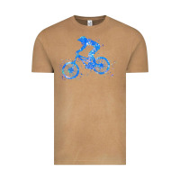 Vintage Camel downhill mountain bike t  shirt downhill mountain bike jump blue water Vintage Tee - linhVisuals