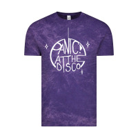 Cloud Purple PANIC! AT THE DISCO Vintage Tee - linhVisuals