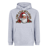 Heather Grey i love a man with a bearo Heavyweight Hoodie - CowhideDigitalArt