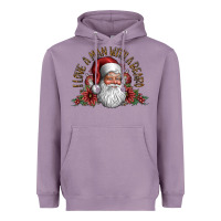 Lavender i love a man with a bearo Heavyweight Hoodie - CowhideDigitalArt