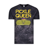 Cloud Black are you the pickle queen womens funny pickle gifts premium t shirt Vintage Tee - linhVisuals