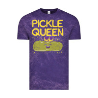 Cloud Purple are you the pickle queen womens funny pickle gifts premium t shirt Vintage Tee - linhVisuals