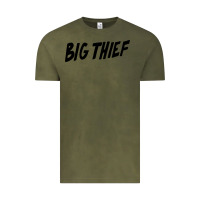 Vintage Olive BIG THIEF Vintage Tee - linhVisuals
