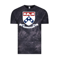 Cloud Black upenn shield with banner Vintage Tee - linhVisuals