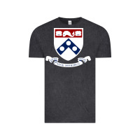 Vintage Black upenn shield with banner Vintage Tee - linhVisuals