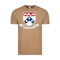 Vintage Coffee upenn shield with banner Vintage Tee - linhVisuals