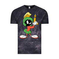 Cloud Black marvin the martian looney Vintage Tee - linhVisuals