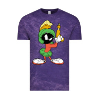 Cloud Purple marvin the martian looney Vintage Tee - linhVisuals