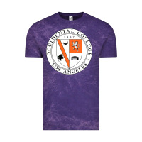 Cloud Purple college of occidental Vintage Tee - linhVisuals