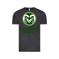 Vintage Black colorado state rams Vintage Tee - linhVisuals