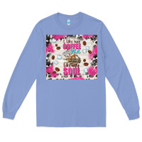 Colony Blue i like my coffee cold like my soul Long Sleeve Tee - TumblerDesignByShophia