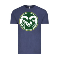 Vintage Denim colorado state rams Vintage Tee - linhVisuals
