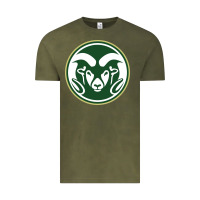 Vintage Olive colorado state rams Vintage Tee - linhVisuals