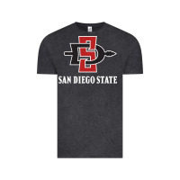 Vintage Black san diego state aztecs Vintage Tee - linhVisuals