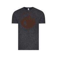 Vintage Black university of wyoming cowboys Vintage Tee - linhVisuals