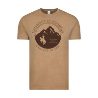 Vintage Coffee university of wyoming cowboys Vintage Tee - linhVisuals