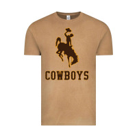 Vintage Camel university of wyoming cowboys Vintage Tee - linhVisuals