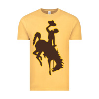 Vintage Mustard university of wyoming cowboys Vintage Tee - linhVisuals